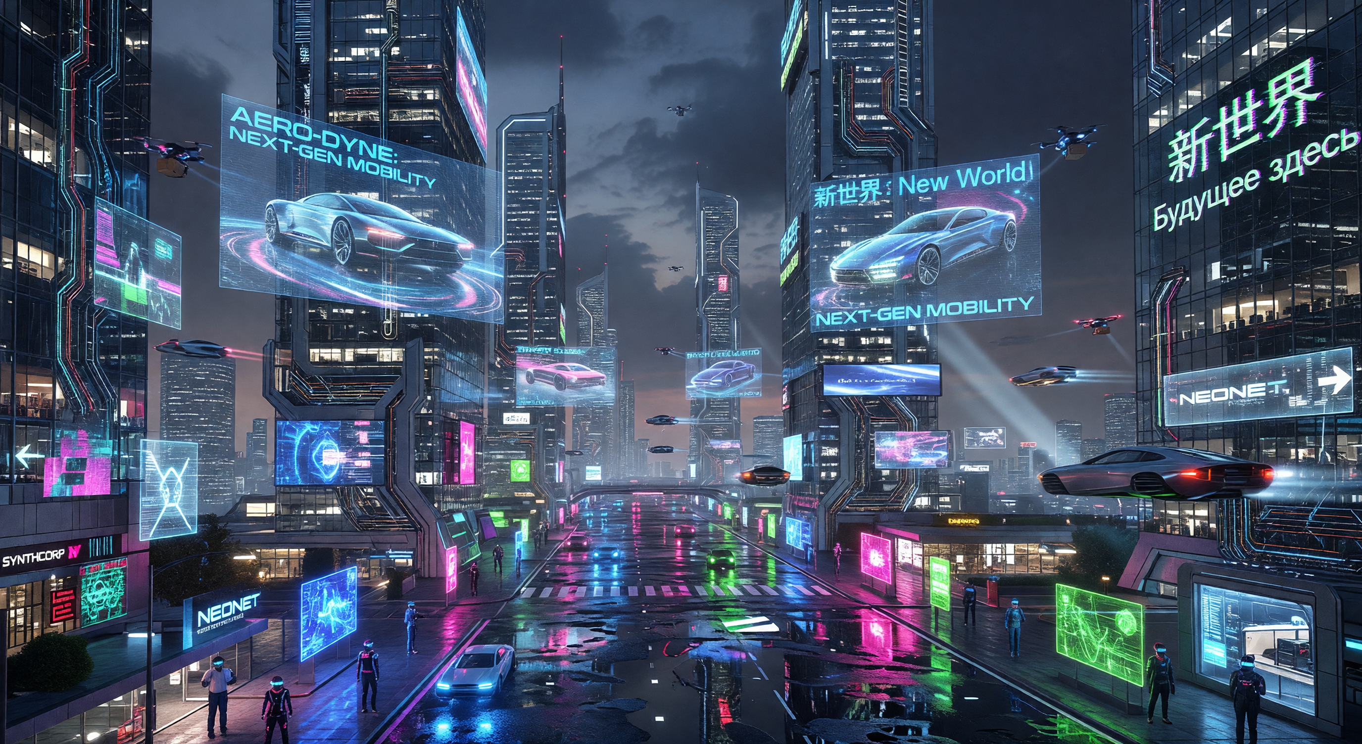 宇宙都市のビジュアライゼーション